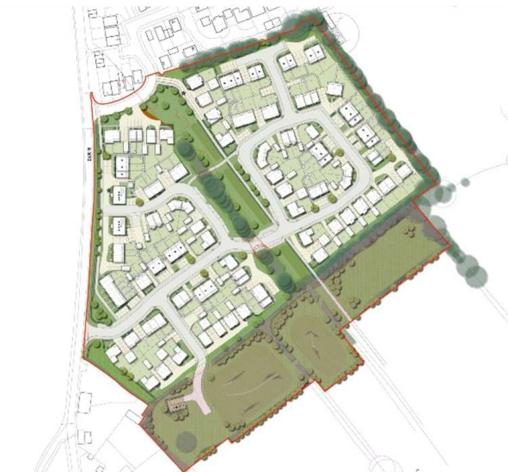 Proposed Layout Of 124 Homes On B3092 The Mount In Frome. CREDIT: Pegasus Planning Group. Free to use for all BBC wire partners. Proposed Layout Of 124 Homes On B3092 The Mount In Frome. CREDIT: Pegasus Planning Group. Free to use for all BBC wire partners.