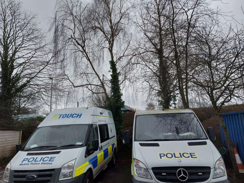 File photo: police cars in Frome