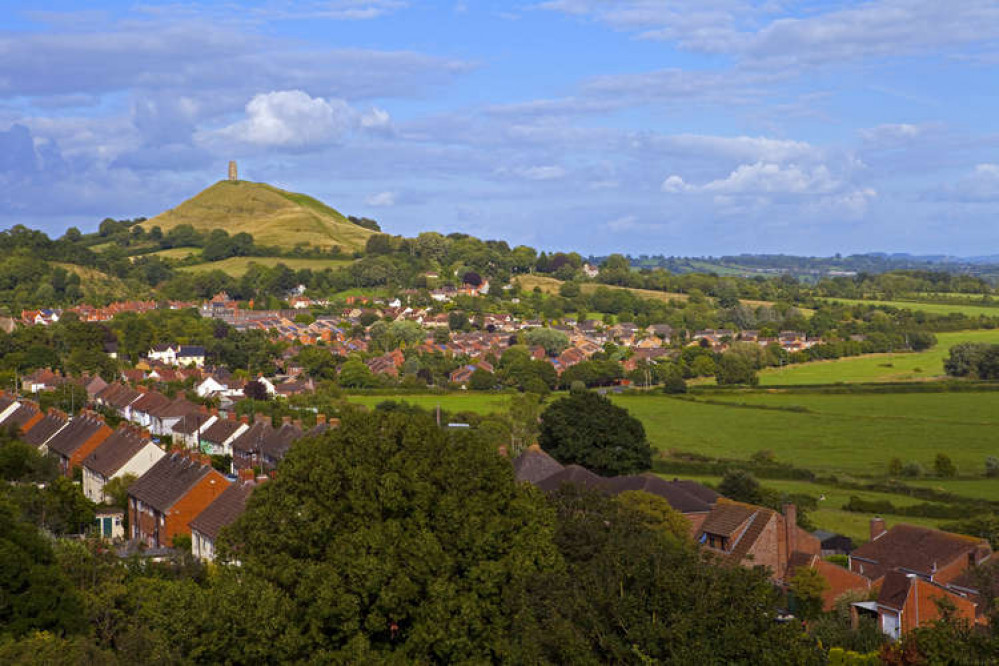 View Of Glastonbury : Mendip District Council