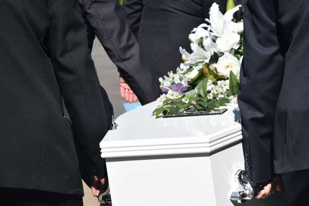 Stock image of a coffin being carried at a funeral (Image: via Pixabay, free to use without credit by all partners) (Caption writer: Adam Postans)