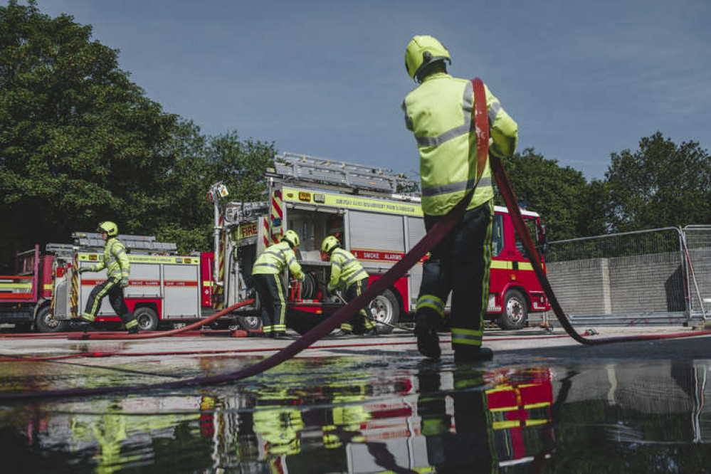 File photo: Councillors heard that Devon and Somerset is among the most financially secure fire authorities in the country