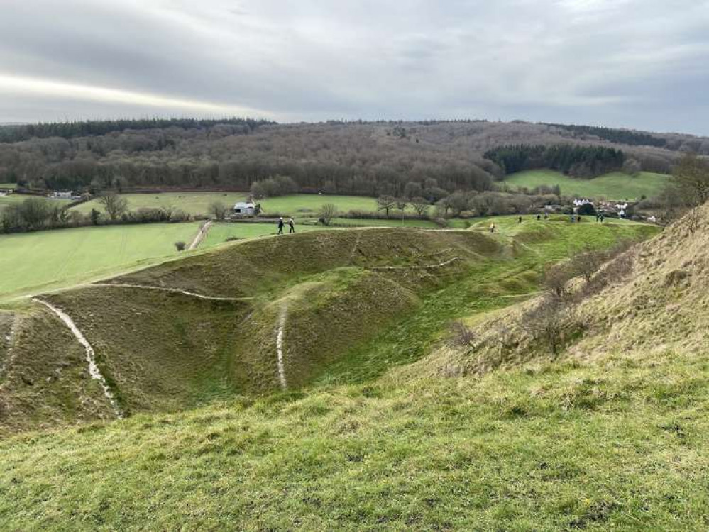 Cley Hill near Frome is a favourite walking spot