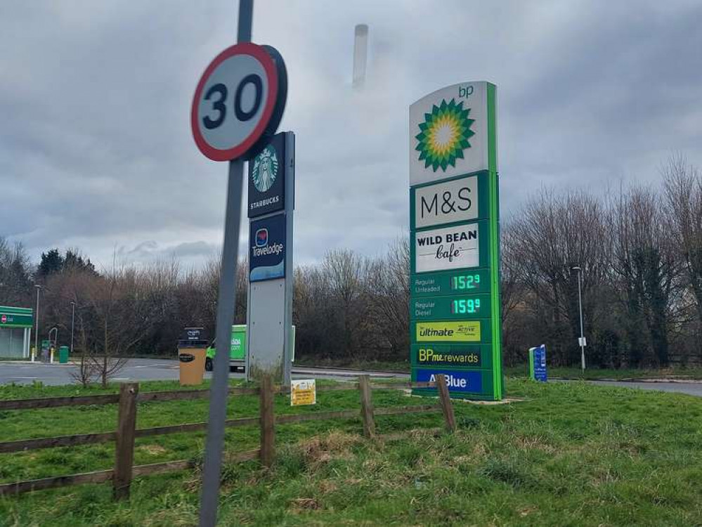 The prices on March 5 at Beckington The prices on March 5 at Beckington