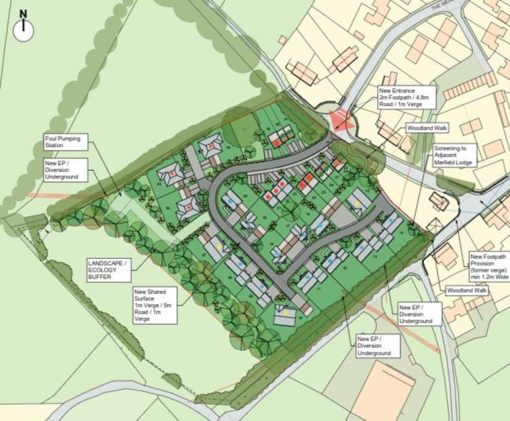 Plans For 29 Homes At The Mead In Rode. CREDIT: CMS Architects. Free to use for all BBC wire partners. Plans For 29 Homes At The Mead In Rode. CREDIT: CMS Architects. Free to use for all BBC wire partners.