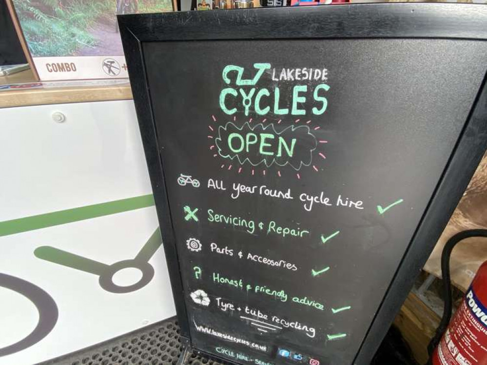 Lakeside Cycles Helston. Lakeside Cycles Helston.