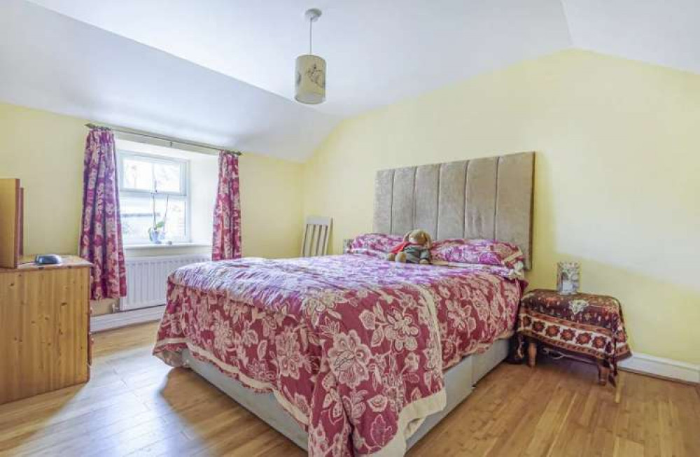 One of the bedrooms at Godolphin Cross. Bradleys Estate Agents.