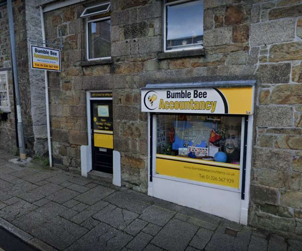 Bumble Bee Accountancy Helston. Photo courtesy of Google.