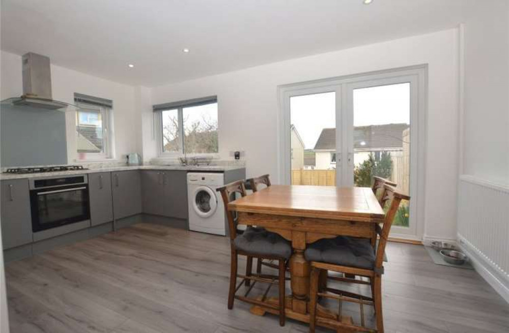 Dining area. Nanscober Place Helston. Shared by Bradleys Estate Agents Helston.