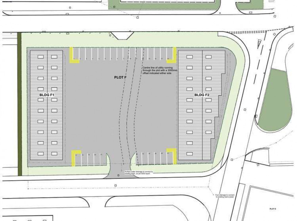 The proposed plans for the new units at Helston Business Park. Credit: MJL Group/Cornwall Council planning portal.