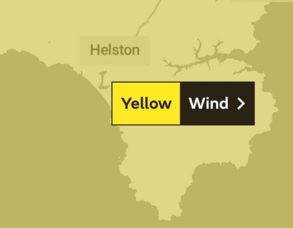 Helston weather for this weekend - forecast to be wet and windy.