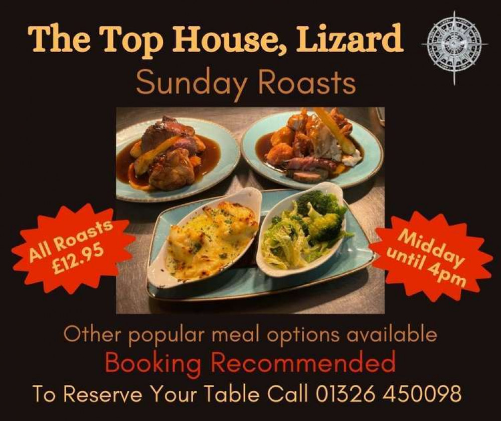 The Top House Sunday roast.