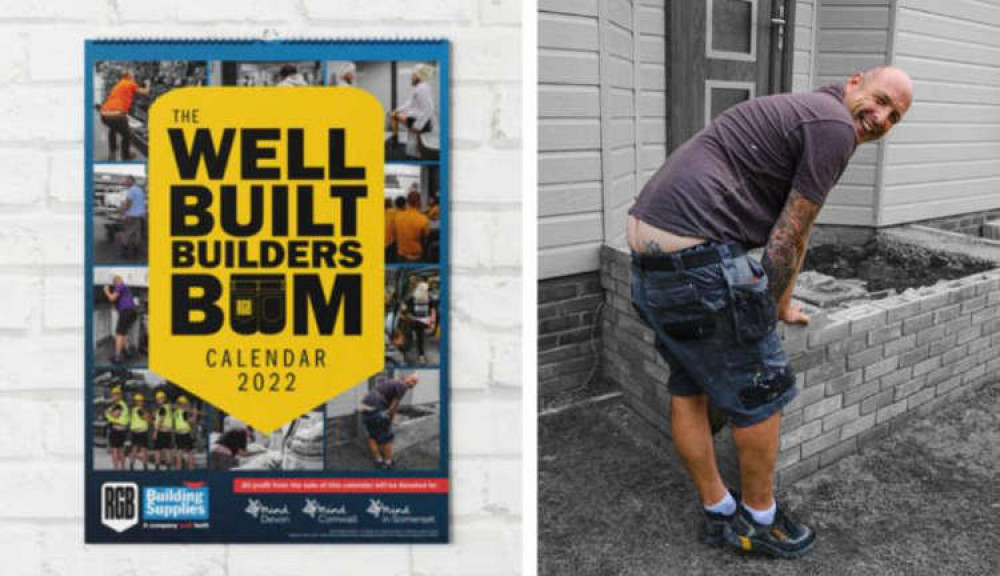 RGB Building Supplies has been fundraising for Mind charities across the region with a cheeky calendar.