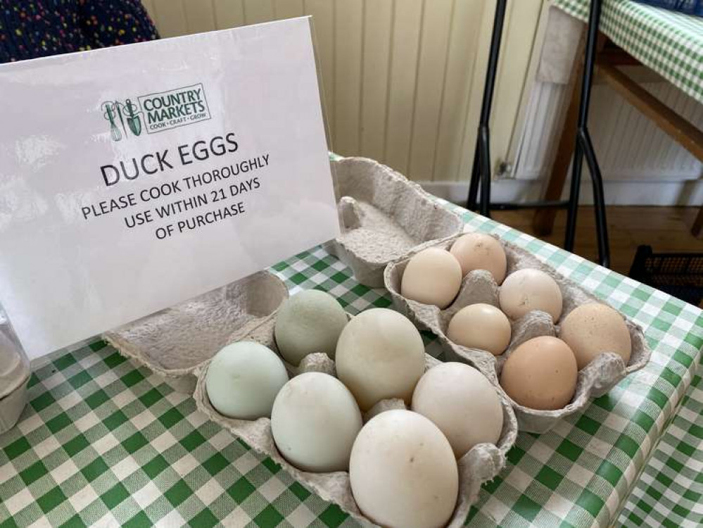 Eggs are one of the markets best sellers.