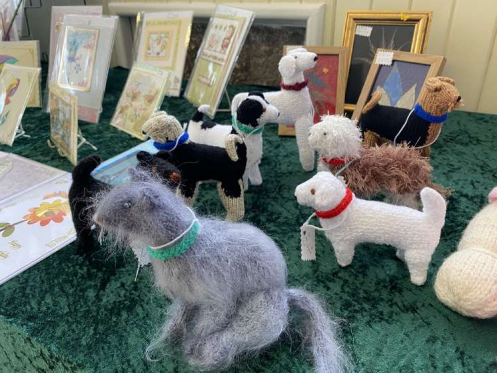 A great range of stalls at Helston Country Market.