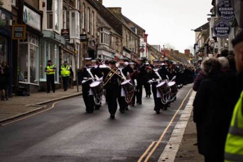 Freedom of Helston Parade returns in style. Picture shared by Richard Cooper/Cornwall in Focus.