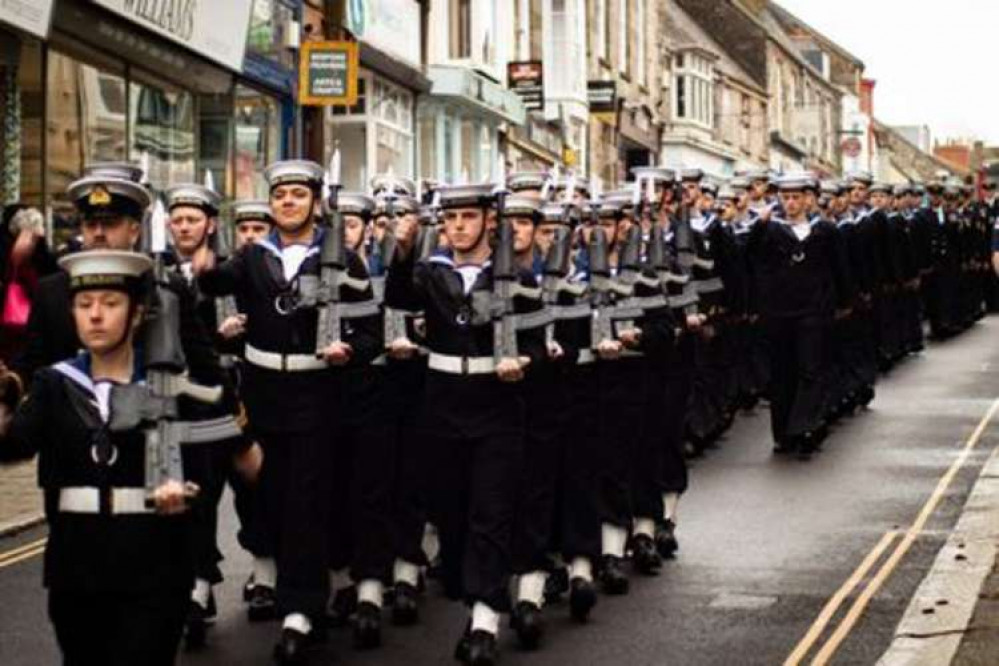 Freedom of Helston Parade returns in style. Picture shared by Richard Cooper/Cornwall in Focus.