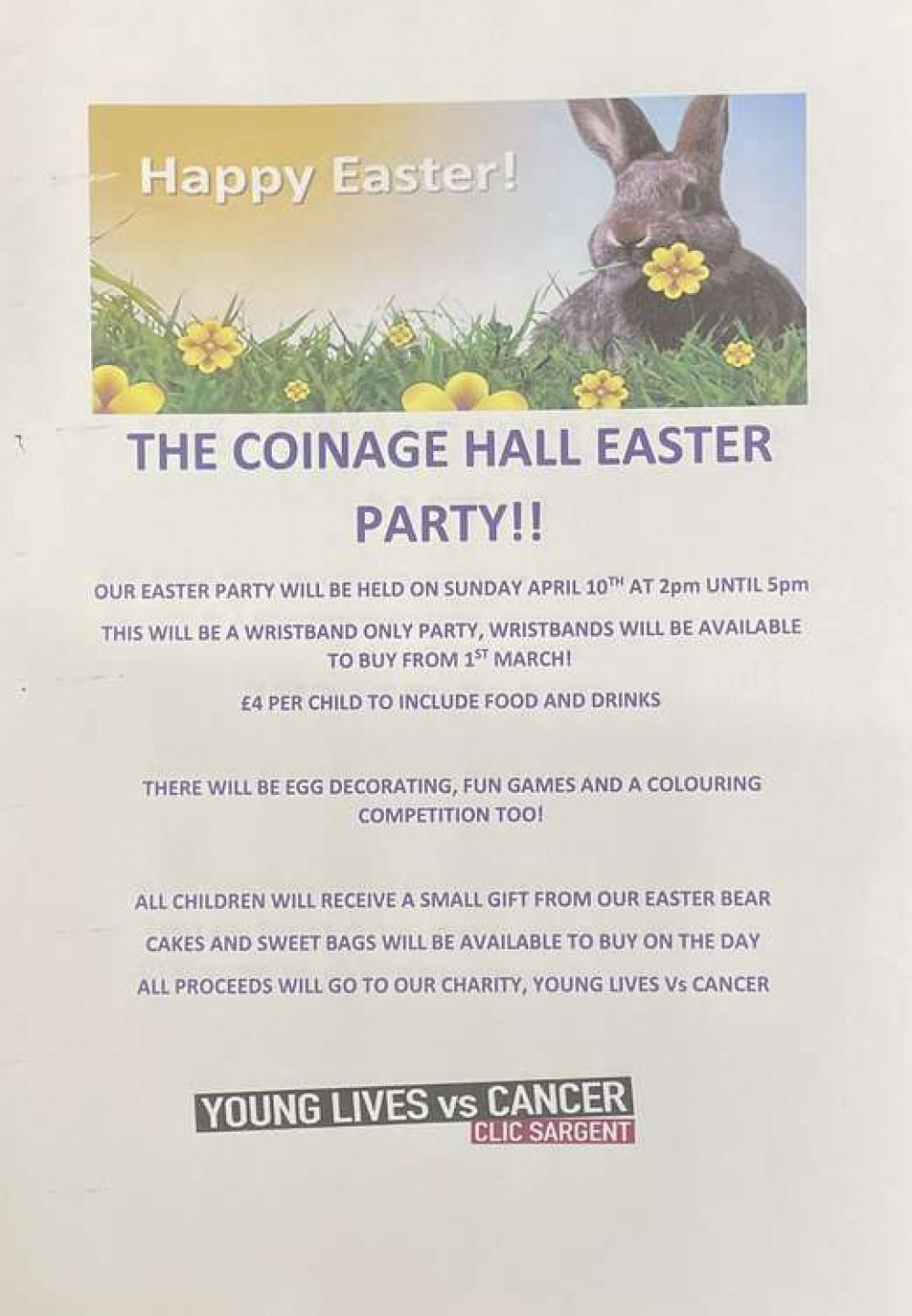 Coinage Hall Easter Party!