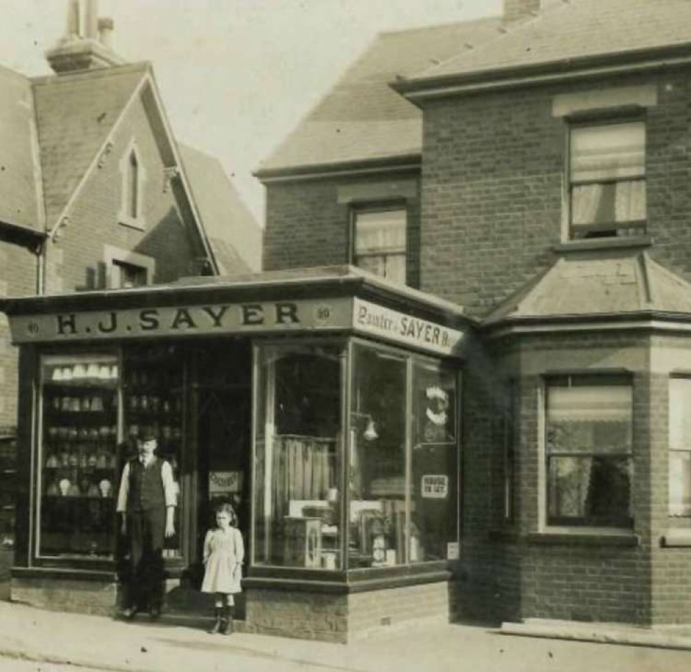 Hitchin Rewind: Saved from a skip - an evocative black and white photograph on Nightingale Road from early 1900s. PICTURE: H Sayer. CREDIT: North Herts Museum