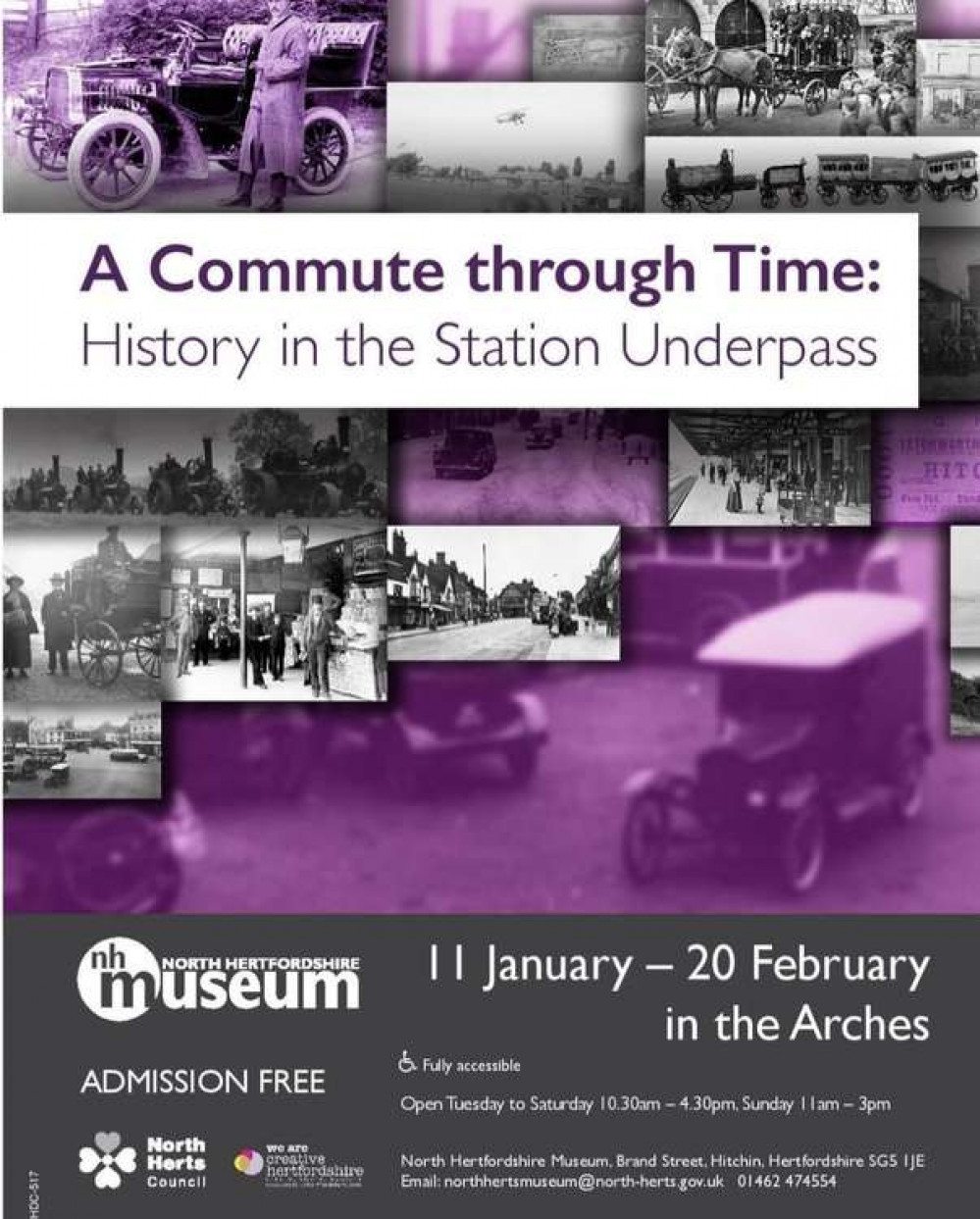 What's On in Hitchin this weekend January 15-16. Commute Through Time