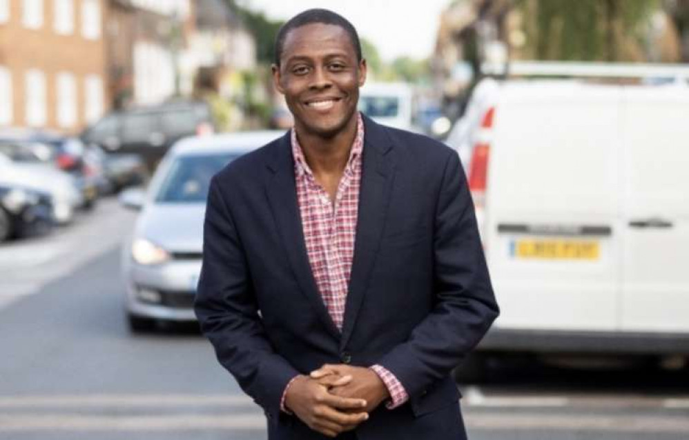 Hitchin MP Bim Afolami set to host rural crime meeting discussing fly-tipping blight. CREDIT: Mr Afolami has previously met with police to discuss dangerous traffic on Grove Road in Hitchin, pictured here.