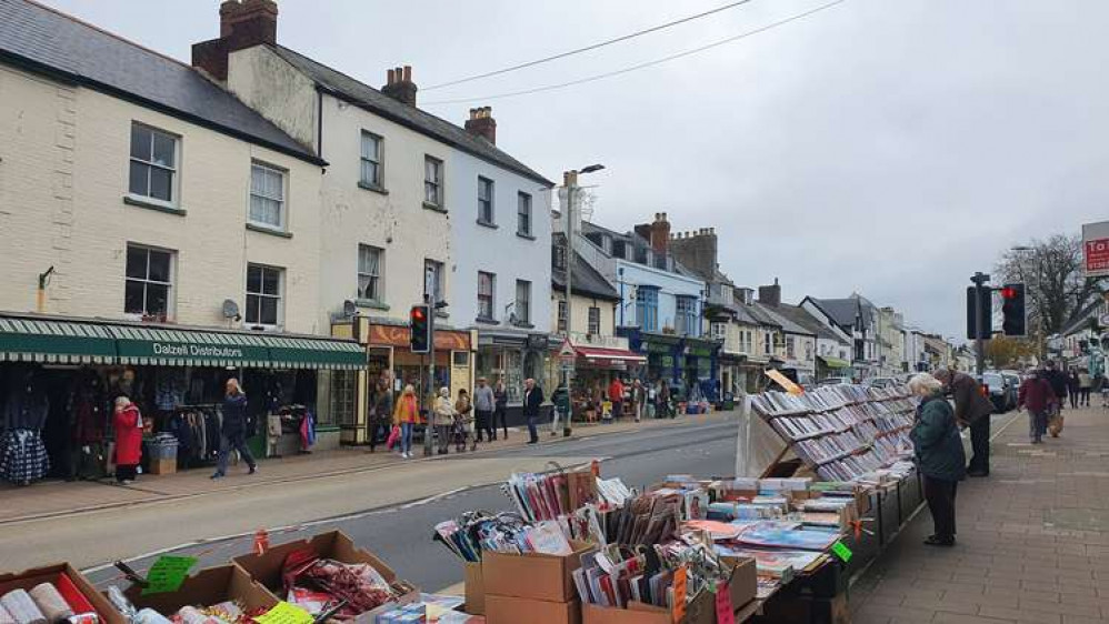 Market Day on Honiton high street