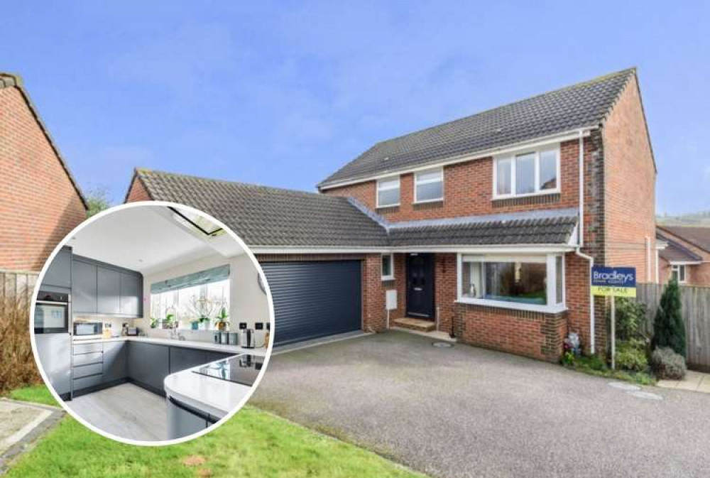 This week's pick is a four-bedroom, two-bathroom house in Dove Close (Bradleys)