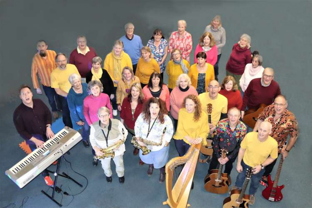 Sweet Honi Choir meet weekly in Honiton. Credit: Dan Nicholls