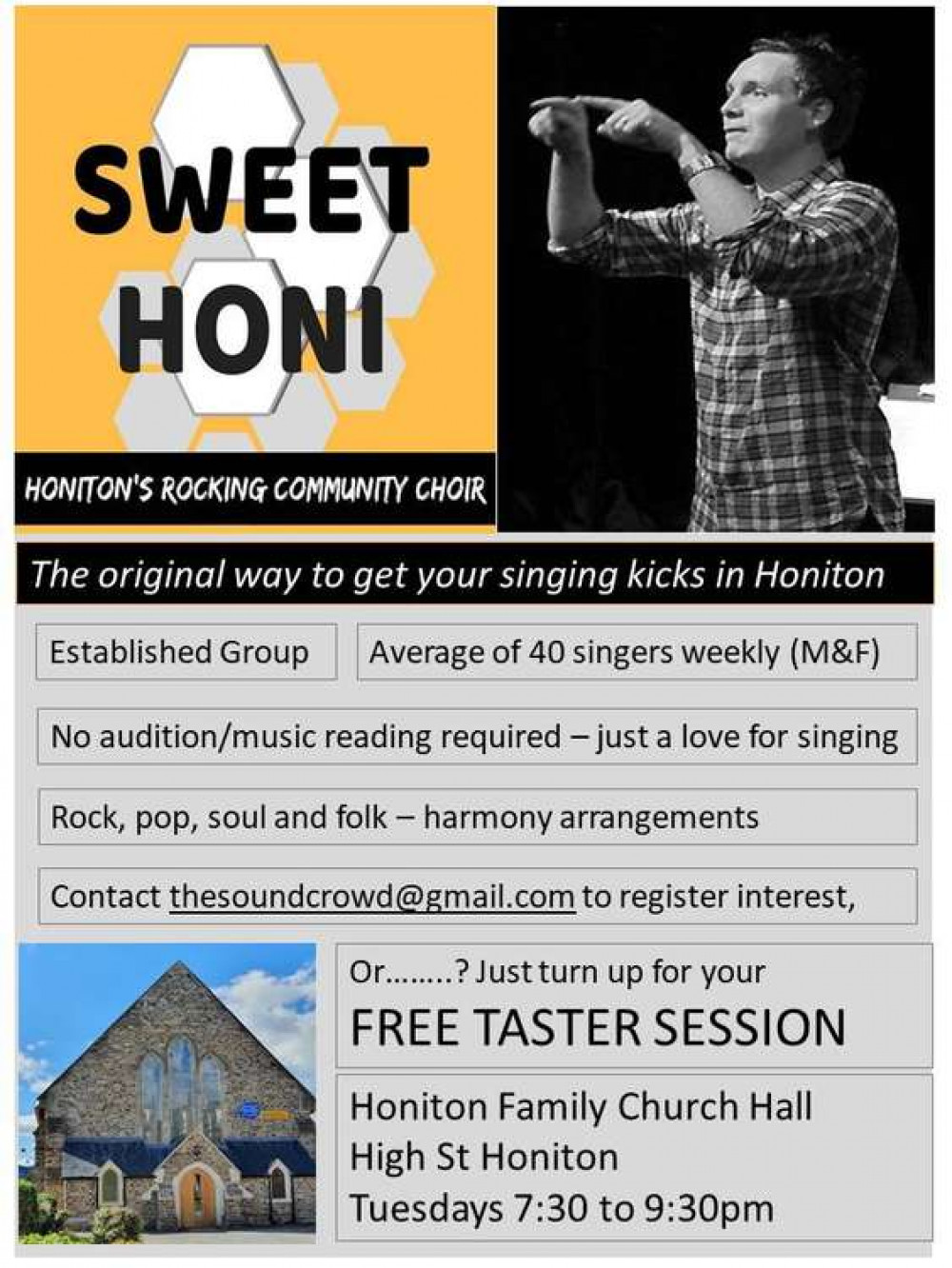 Sweet Honi Choir are looking for new members! Credit: Dan Nicholls