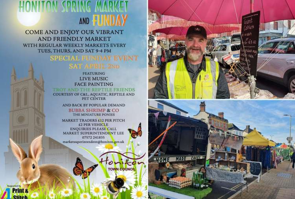 Honiton Market and Lee Leppington, Honiton's Market Superintendent