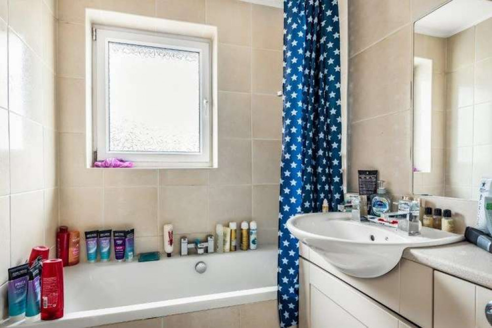 As well as an en suite shower room, there is also a family bathroom