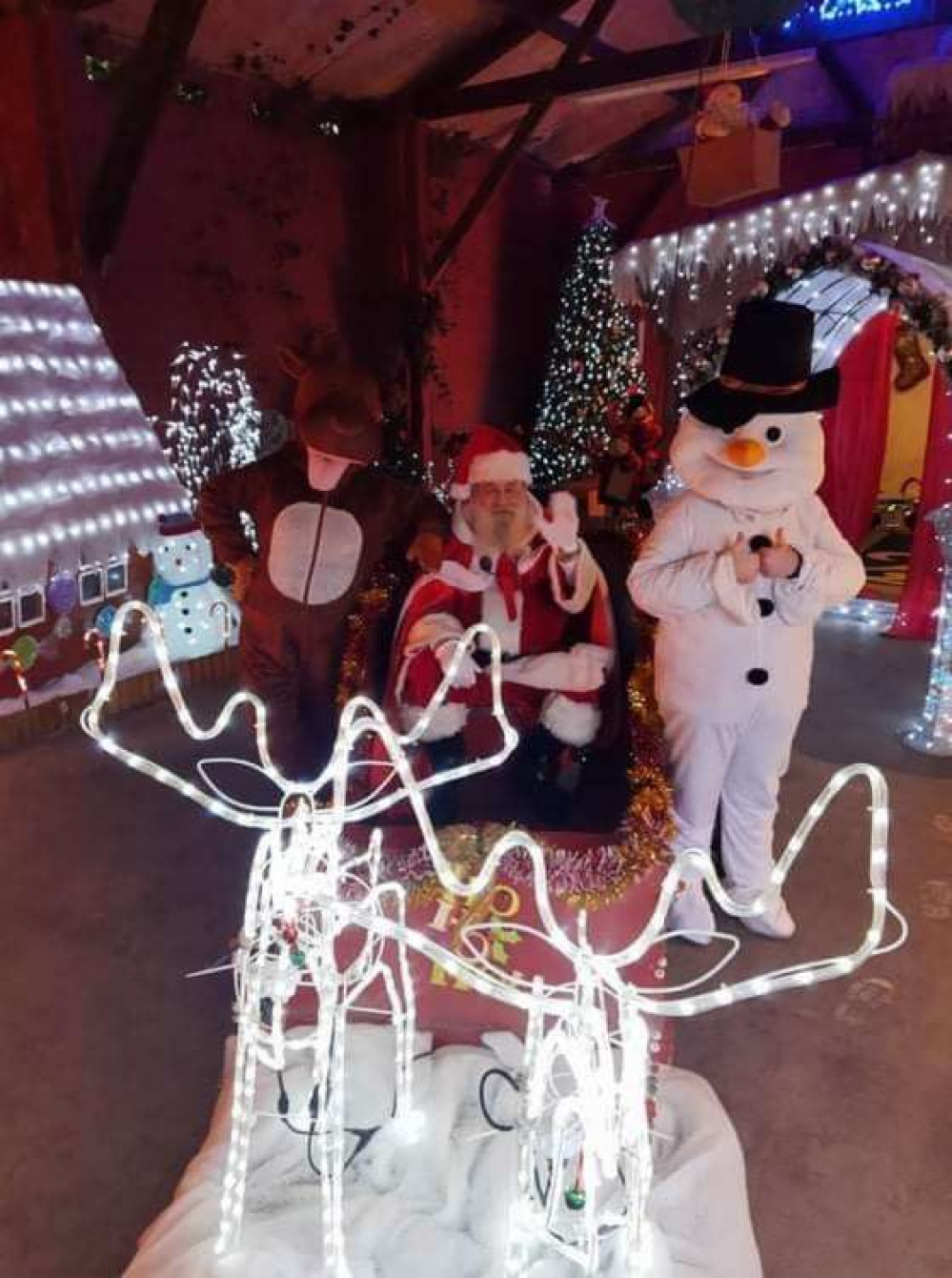 There is no charge to see Santa but booking is essential. Photo courtesy of OT Fundraisers.