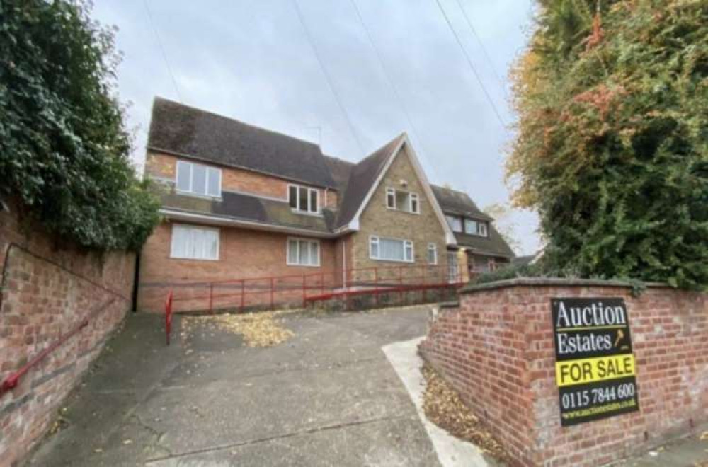 Elm Tree House Residential Home looks set to be turned into housing. Pictured: The former home in Ogle Street, Hucknall. Credit: Ashfield District Council.