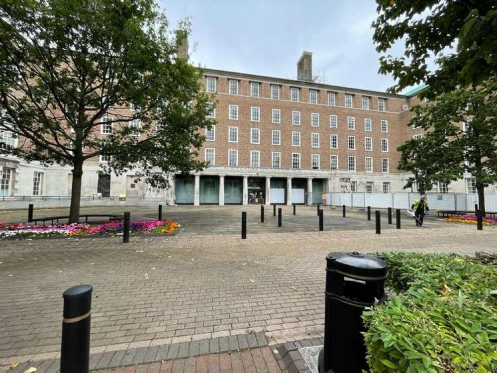 The County Council has called for clarification from the Government on how it will financially support local councils beyond 2023. Pictured: Nottinghamshire County Council's County Hall Headquarters. Image: LDRS.