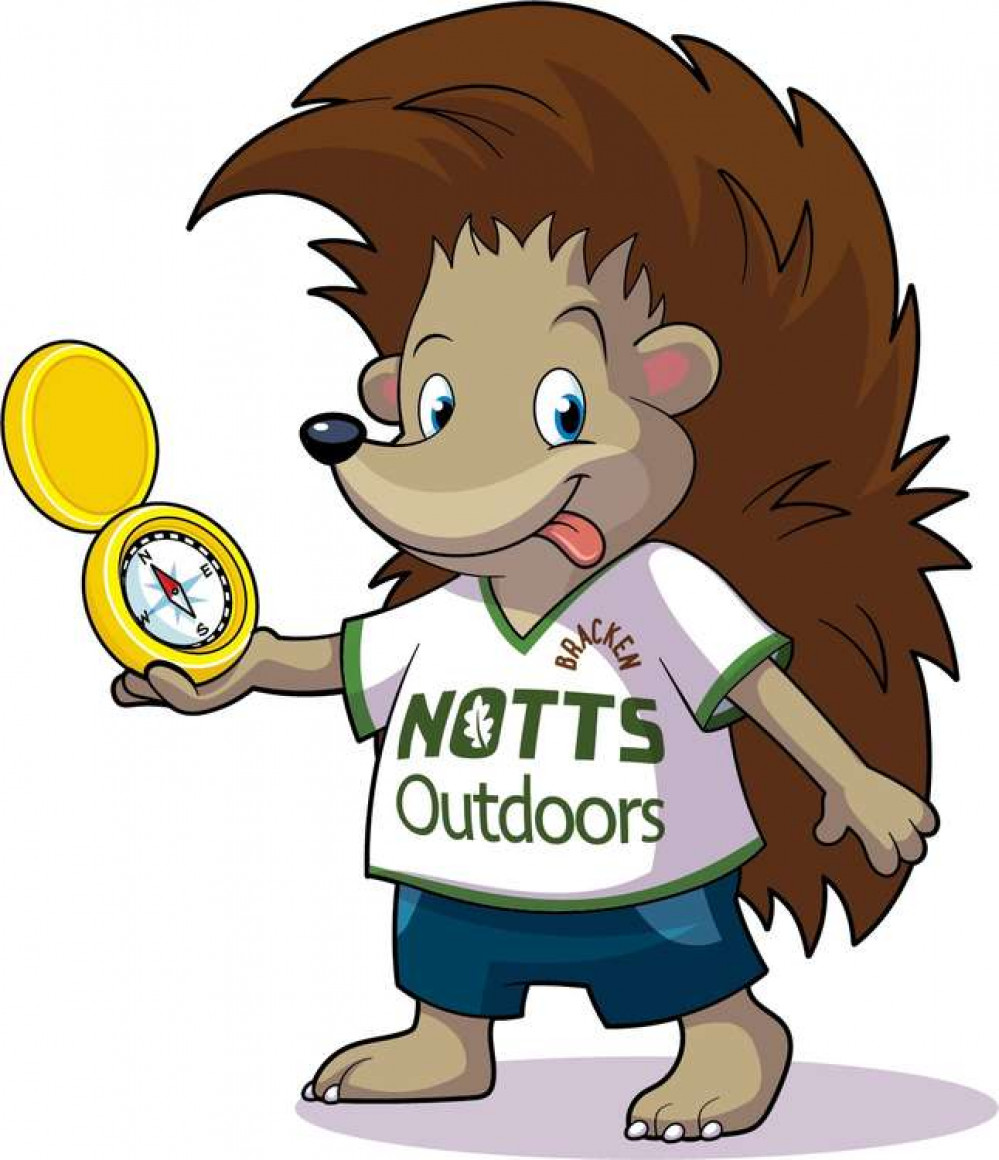 Bracken (pictured) is Notts Outdoors' new mascot and is being used to front the 'Home for Wildlife' competition. Bracken was designed by a primary school pupil as part of the council's last competition. Image courtesy of Nottinghamshire Co