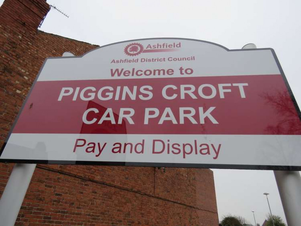 An Ashfield District Council car park in Hucknall. Credit: Ashfield District Council.