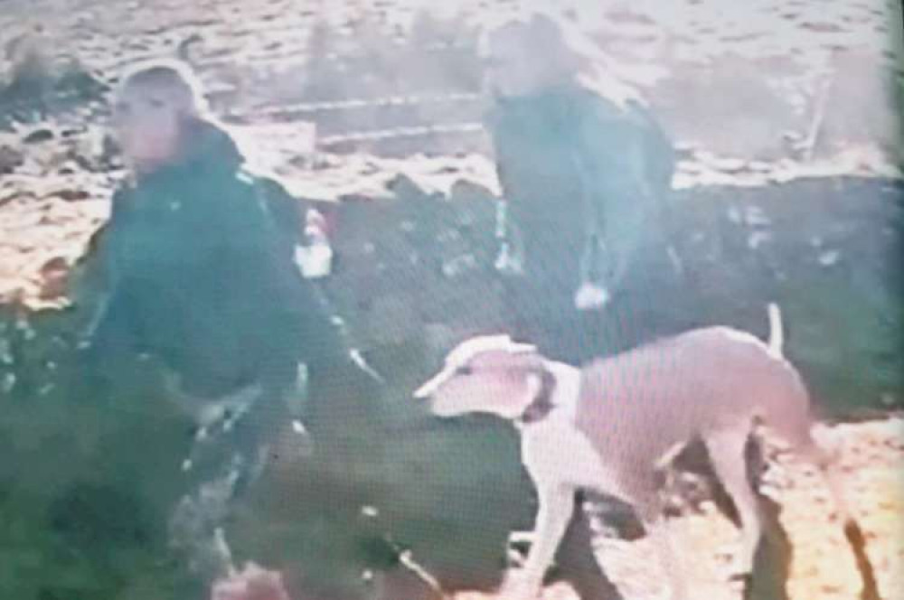 Officers previously released CCTV images of two dog walkers they would like to speak to.