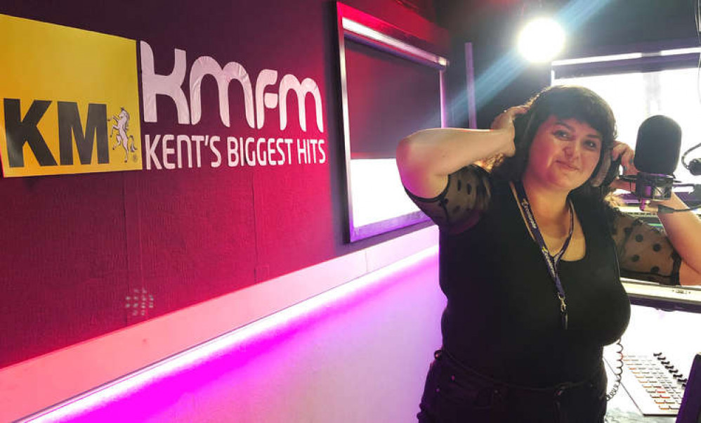 Numi had presented on the station part-time since April, and is now a full-time presenter. (Image - Numi Gildert / kmfm)