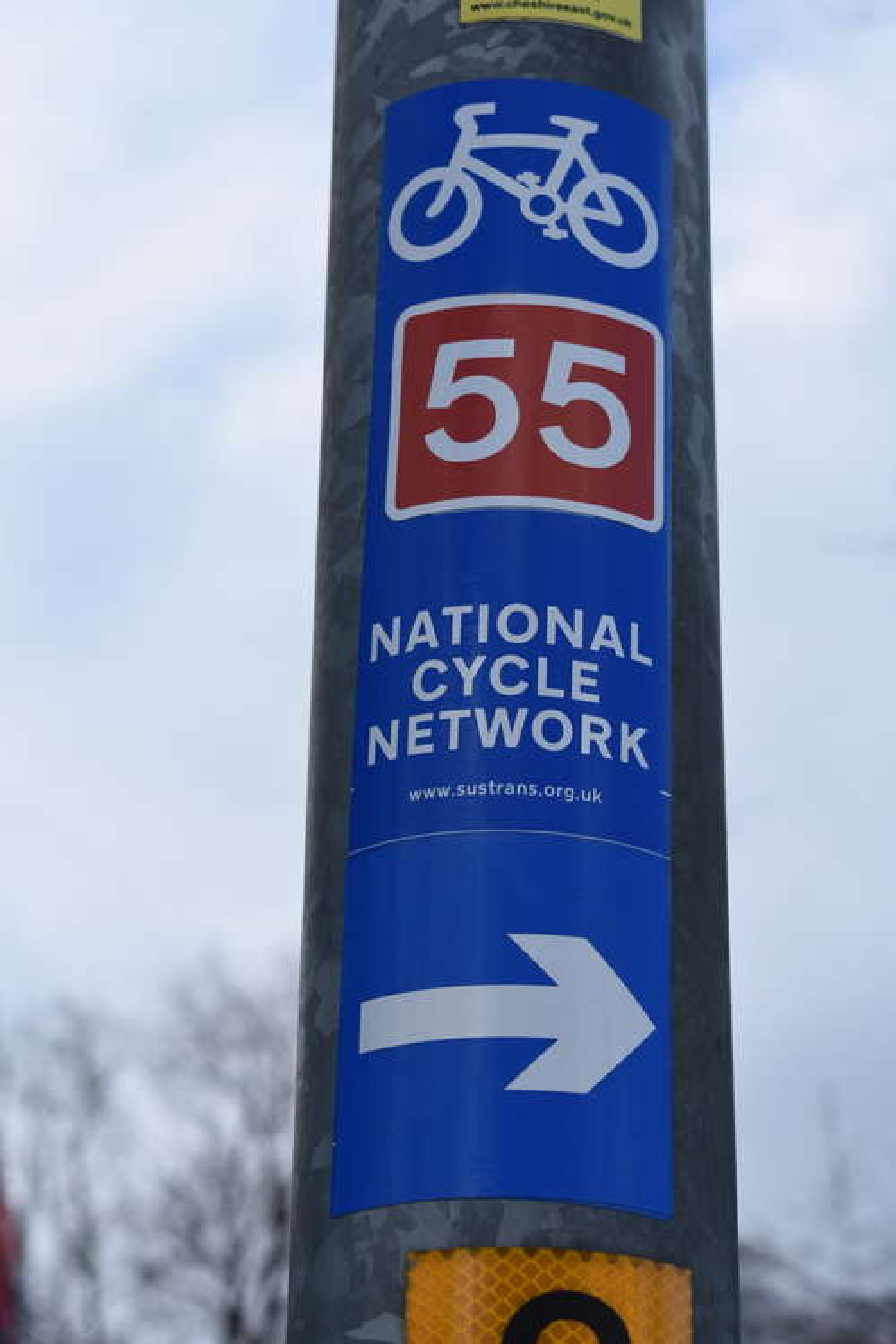 National Cycle Network Route 55 runs 113 miles from Preston to Ironbridge and cuts through the old railway line here.