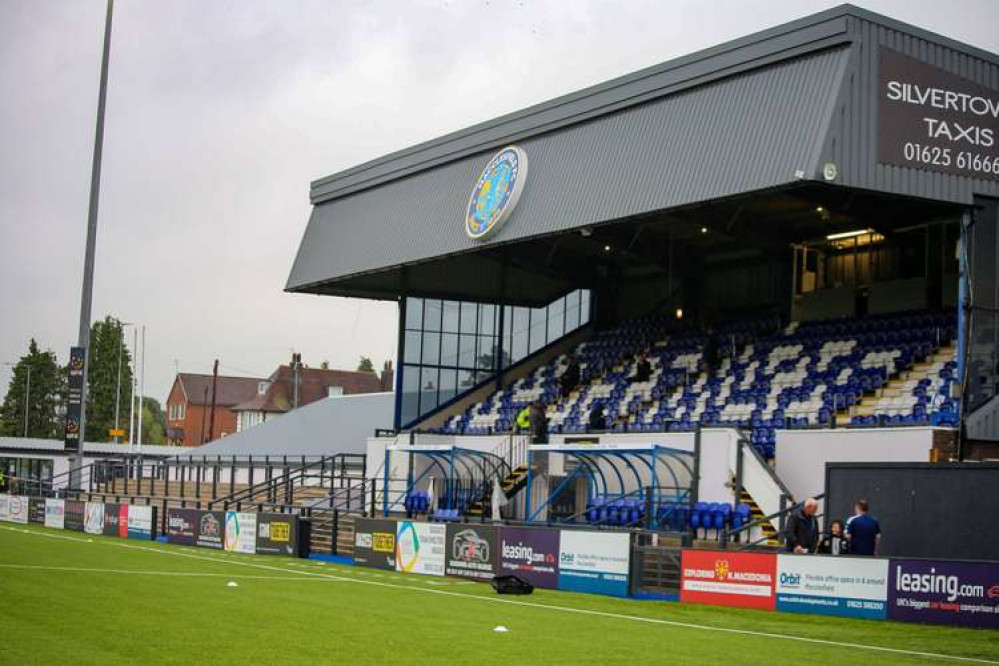 If you've been on the fence about going to a Macclesfield FC game this season... now would be the best time to go as the club is in the final furlong towards promotion! (Image - @thesilkmen)