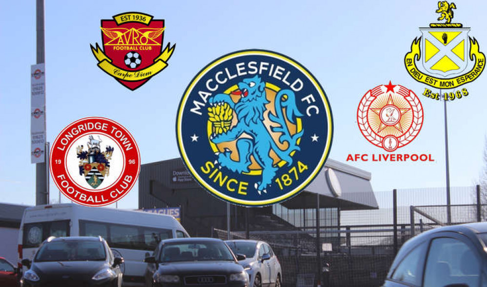 Macclesfield FC's last four home against are against Longridge Town, Ashton Athletic, Avro, and AFC Liverpool.