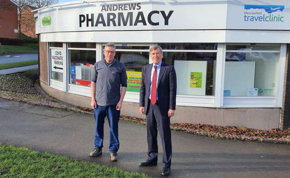 Andrew Hodgson met once again with Macclesfield MP David Rutley.