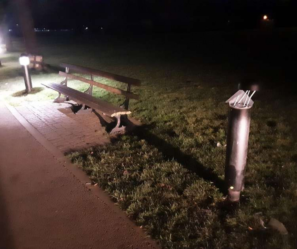 The council said it is investigating "repeated incidents of vandalism and damage" (Photo: Maldon District Council)