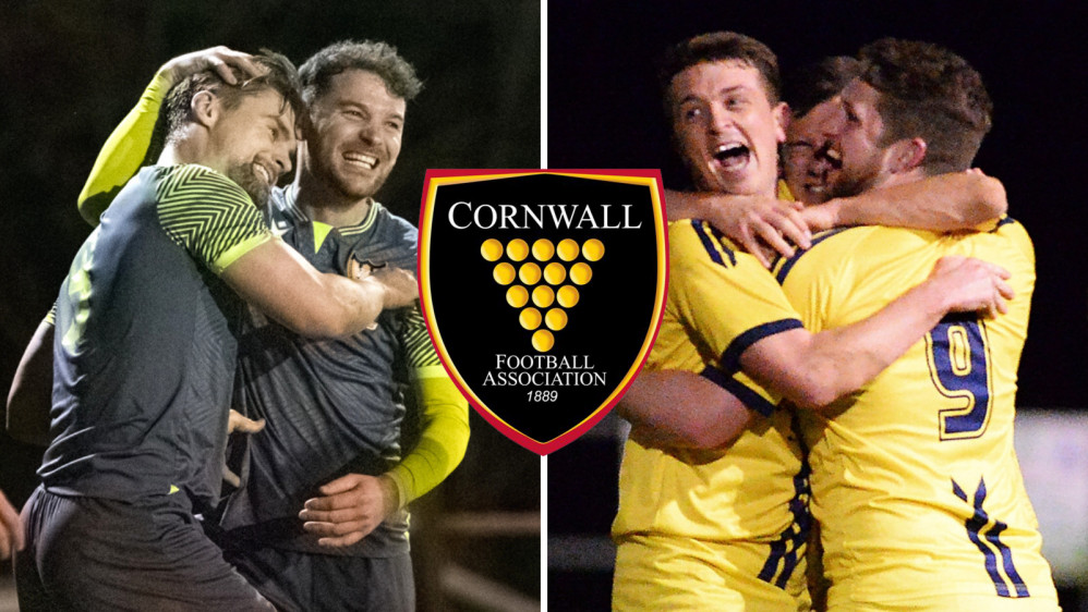 Falmouth take on Wendron in the Senior Cup final. Falmouth take on Wendron in the Senior Cup final.