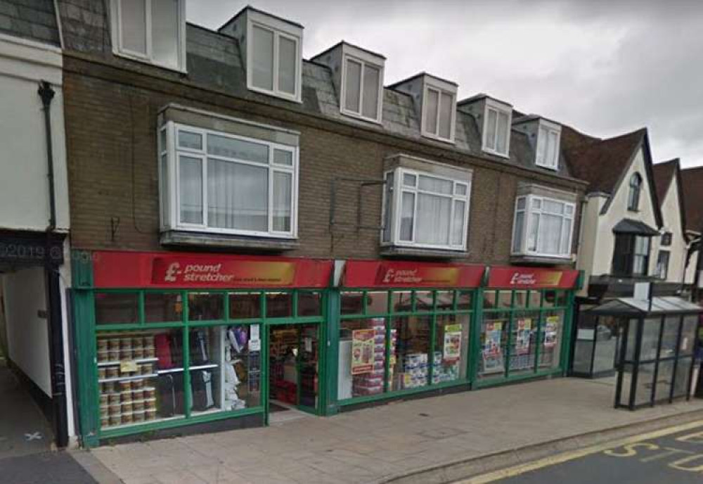 The homes are proposed for the first and second floors of 67 Maldon High Street, which houses Poundstretcher on its ground floor (Photo: 2022 Google)