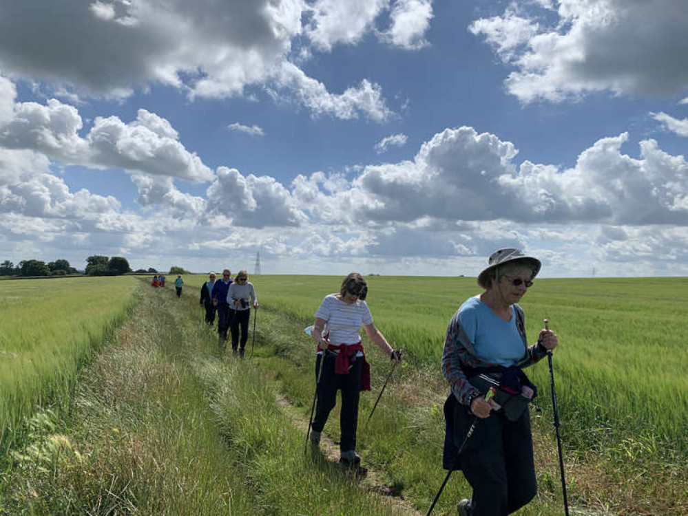 Nordic Walking (image courtesy of Jo Douglas)