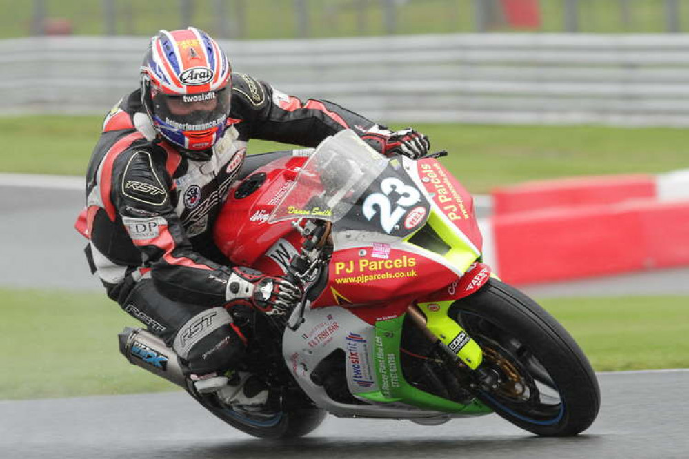 Damon Smith in action at Oulton Park Damon Smith in action at Oulton Park