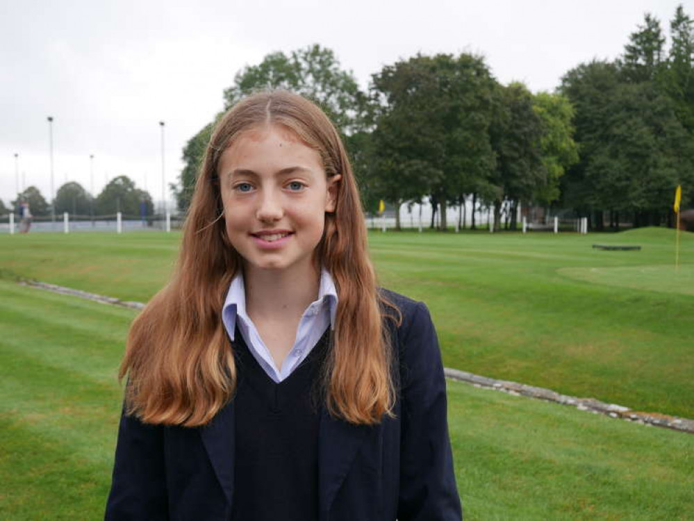 Millfield netballer Sarah Long Millfield netballer Sarah Long
