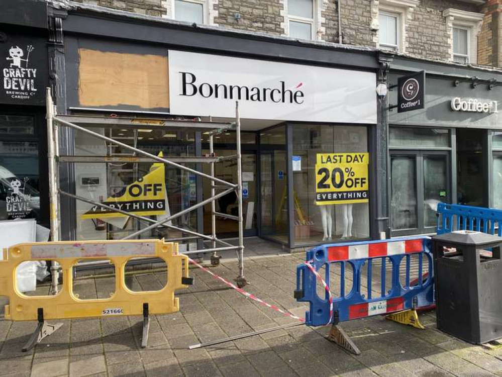 Bonmarché Penarth will open its door in early March. (Image credit: Jack Wynn)