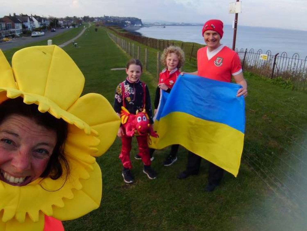 The Davies family has already raised over £1,000 for Ukrainian refugees. (Image credit: Alisha Davies)