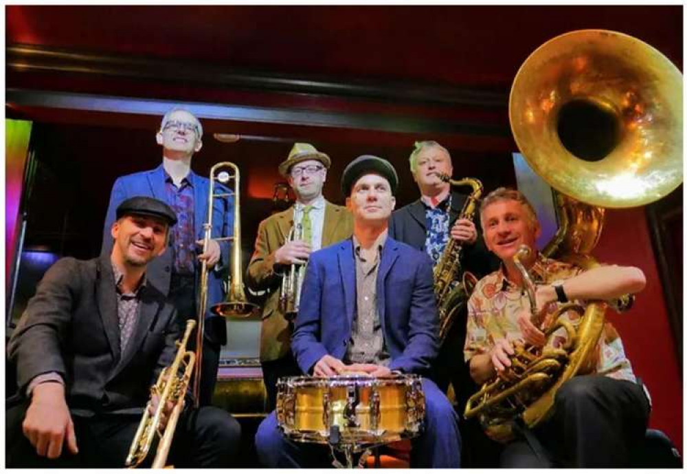 The Brass Volcanoes, one of the capital's finest New Orleans style brass bands, will be bringing joy and rhythm to Richmond Riverside on Saturday evening.